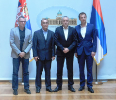 26 April 2018 The Deputy Chairman of the Committee on the Diaspora and Serbs in the Region and the delegation of the Alliance of Municipal Associations of Refugees and Displaced Persons of the Republic of Srpska – Bijeljina 